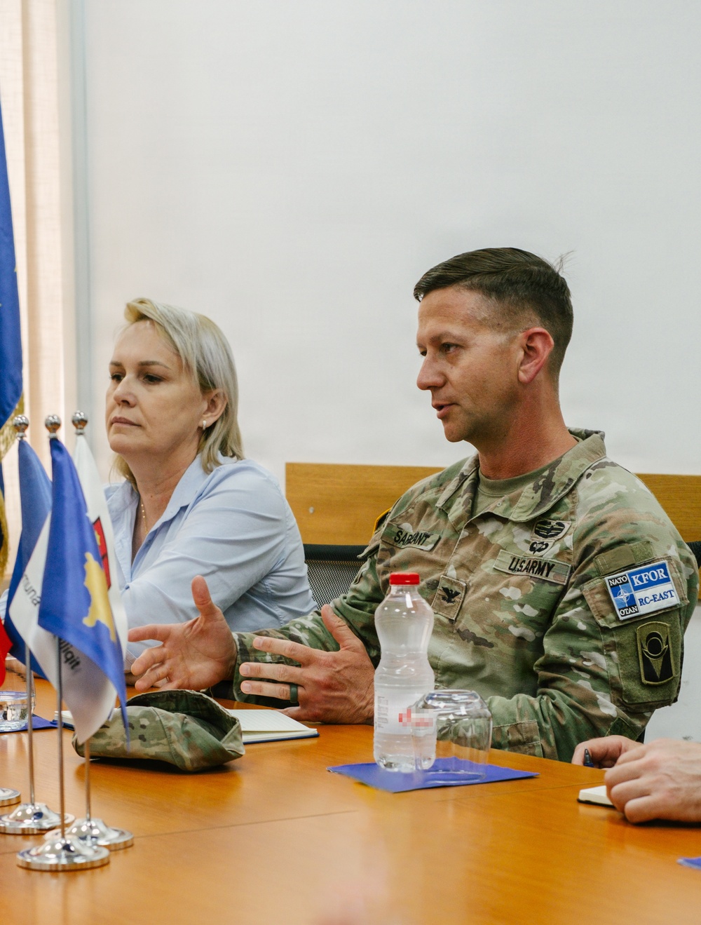 KFOR RC-E commander conducts key leader engagement in Obiliq/Obilić