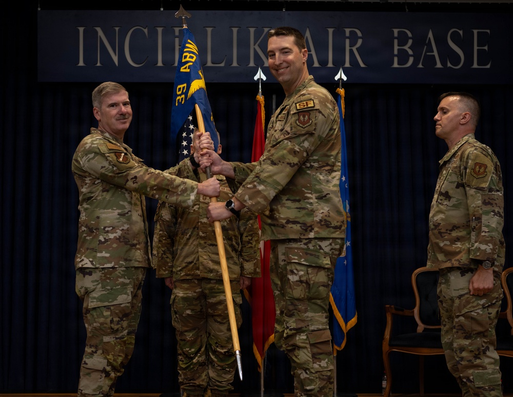 39th Weapons System Security Group Change of Command