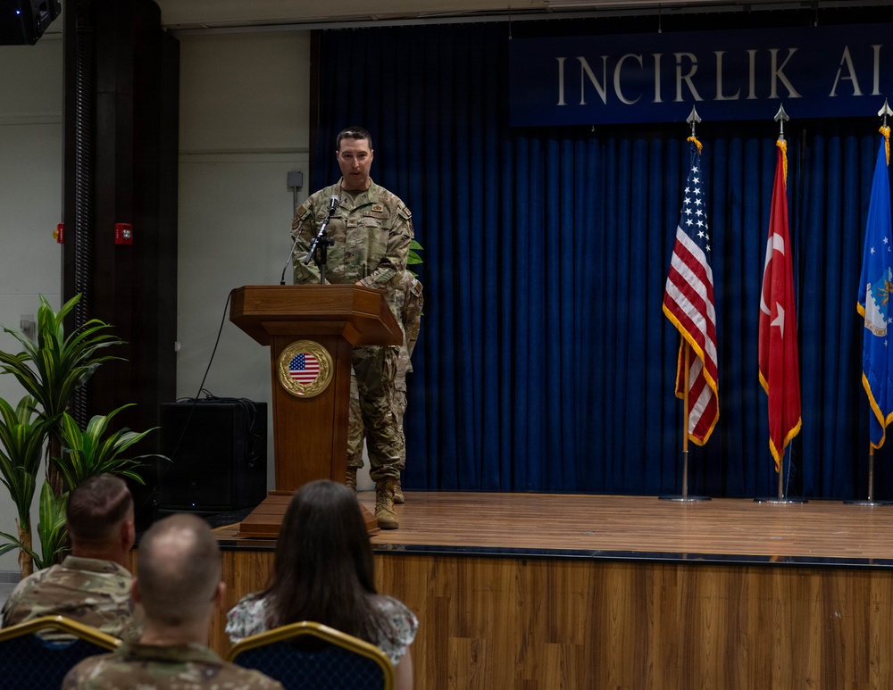 39th Weapons System Security Change of Command