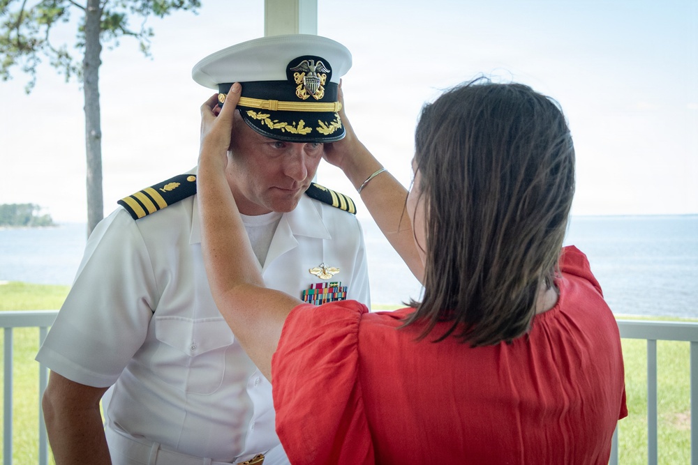 Cherry Point Sailor Promotes to Commander