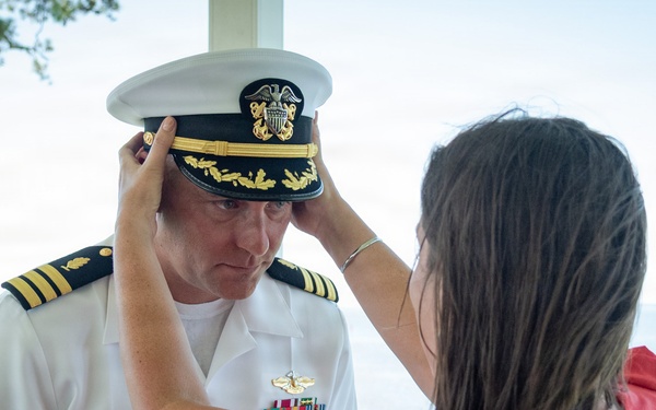 Cherry Point Sailor Promotes to Commander