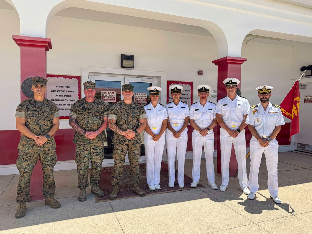 U.S. Naval Academy midshipmen visit NAVSTA Rota