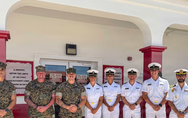 U.S. Naval Academy midshipmen visit NAVSTA Rota