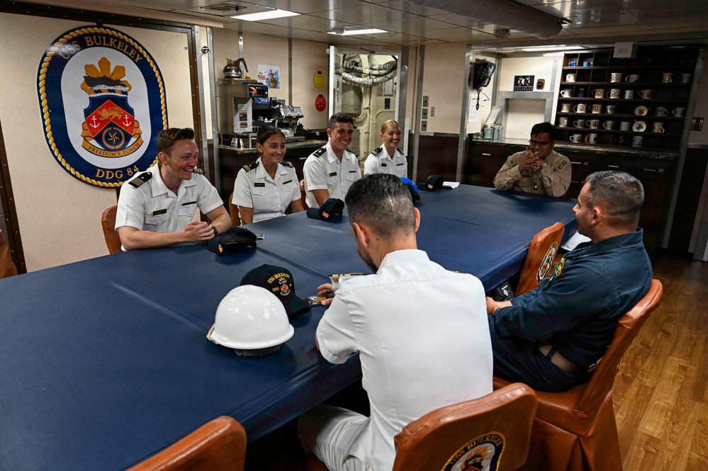 U.S. Naval Academy midshipmen visit NAVSTA Rota