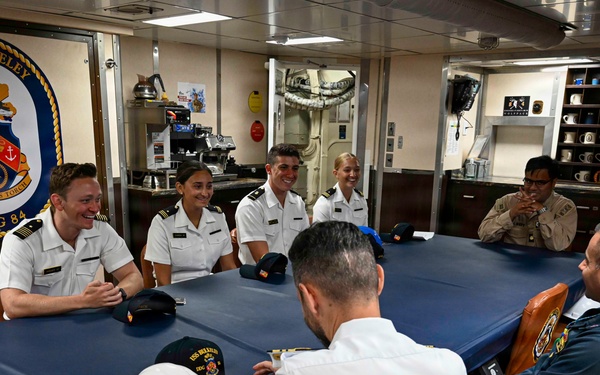 U.S. Naval Academy midshipmen visit NAVSTA Rota
