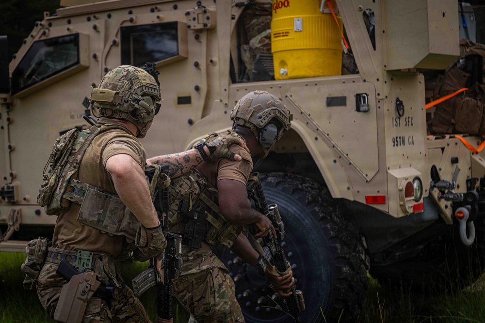 91st Civil Affairs Battalion Conducts Live Fire Exercise