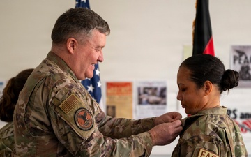 AFELM Military Personnel Exchange Program holds change of command ceremony