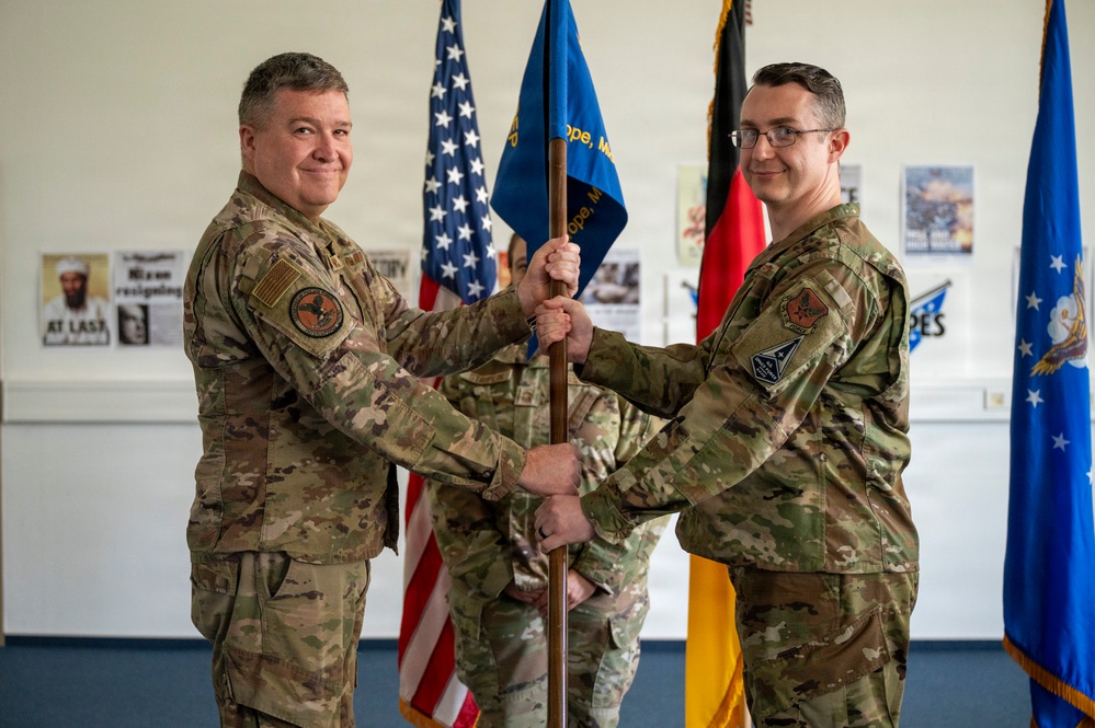 AFELM Military Personnel Exchange Program holds change of command ceremony