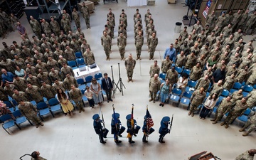 1st CBCS conducts change of command, welcomes new commander