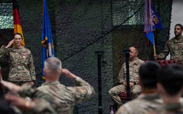 1st CBCS conducts change of command, welcomes new commander