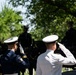 Full Military Funeral Honors with Escort were Conducted During a Memorial Service for U.S. Merchant Marine Galleyman-Utility Jose Pabon