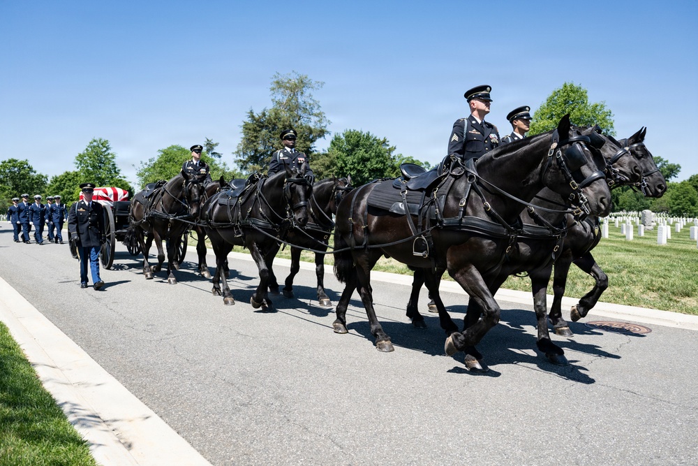Full Military Funeral Honors with Escort were Conducted During a Memorial Service for U.S. Merchant Marine Galleyman-Utility Jose Pabon
