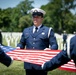 Full Military Funeral Honors with Escort were Conducted During a Memorial Service for U.S. Merchant Marine Galleyman-Utility Jose Pabon