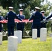 Full Military Funeral Honors with Escort were Conducted During a Memorial Service for U.S. Merchant Marine Galleyman-Utility Jose Pabon