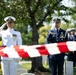 Full Military Funeral Honors with Escort were Conducted During a Memorial Service for U.S. Merchant Marine Galleyman-Utility Jose Pabon