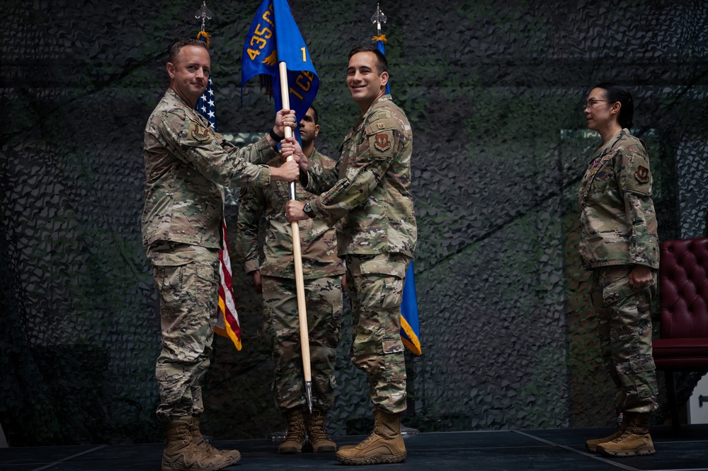 1st CBCS conducts change of command, welcomes new commander