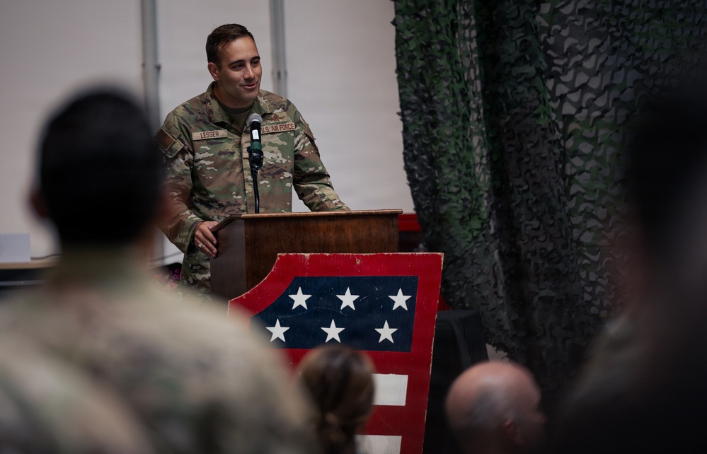 1st CBCS conducts change of command, welcomes new commander