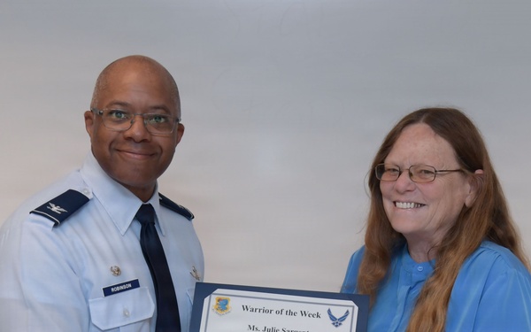 Warrior of the Week: Julie Sargent