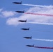 Patrouille de France demo team prepares for Liberté 250 over Joint Base Andrews