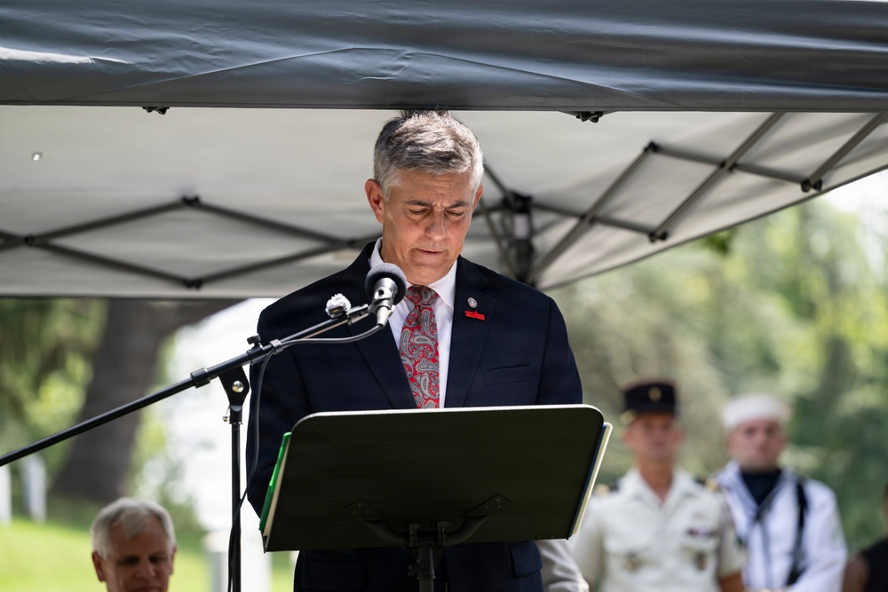 Rededication Ceremony of the Sacred Soil Marker