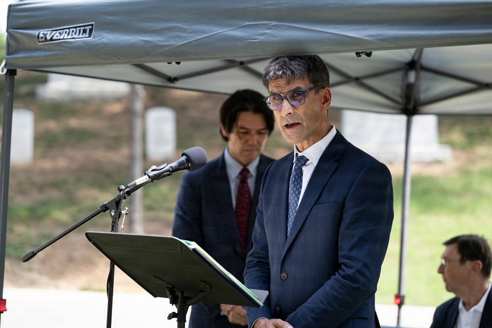 Rededication Ceremony of the Sacred Soil Marker