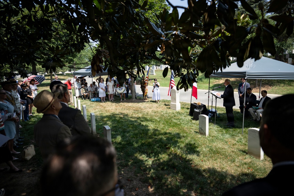 Rededication Ceremony of the Sacred Soil Marker