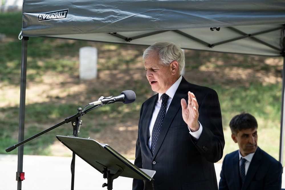 Rededication Ceremony of the Sacred Soil Marker