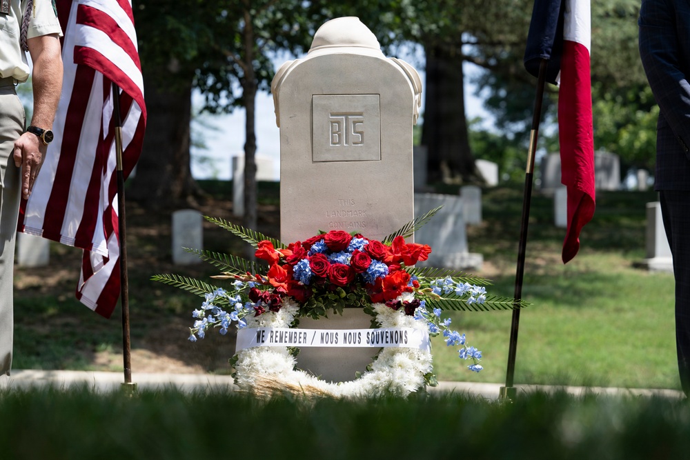 Rededication Ceremony of the Sacred Soil Marker