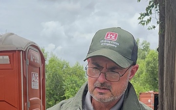 USACE New Orleans personnel rescue wildlife in Bonnet Carre’ Spillway