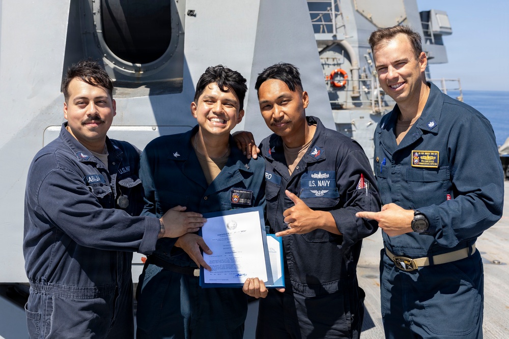 DDG 117 Frocking In The Sea