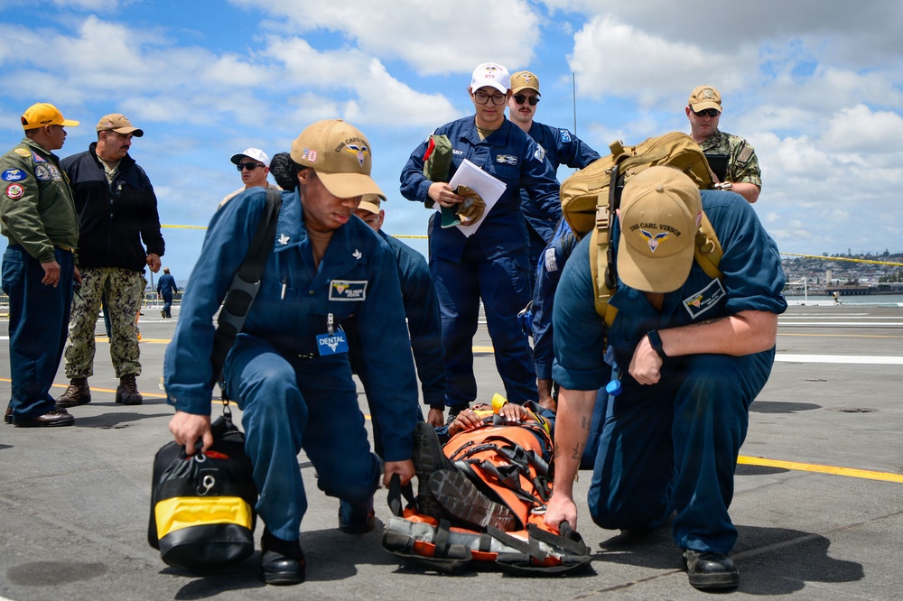 USS Carl Vinson (CVN 70) conducts routine operations