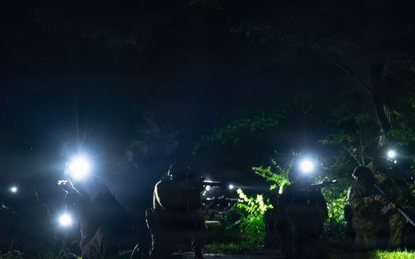 509th LRS Airmen sharpen their ground combat skills during a field training exercise