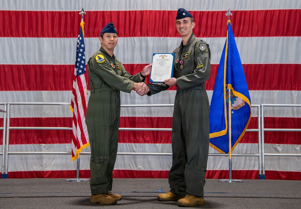 25th Operations Support Squadron Change of Command