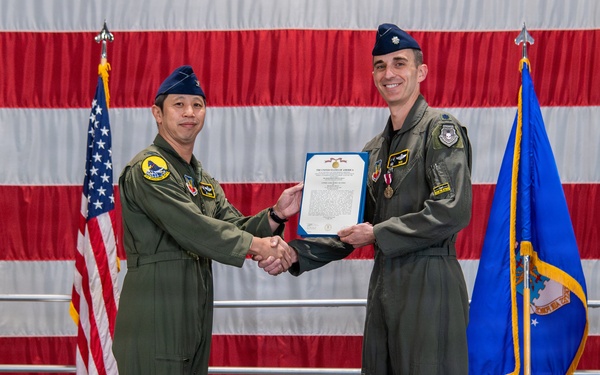 25th Operations Support Squadron Change of Command