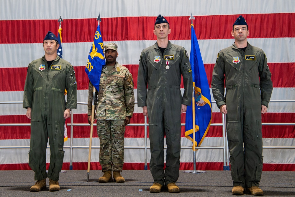 25th Operations Support Squadron Change of Command