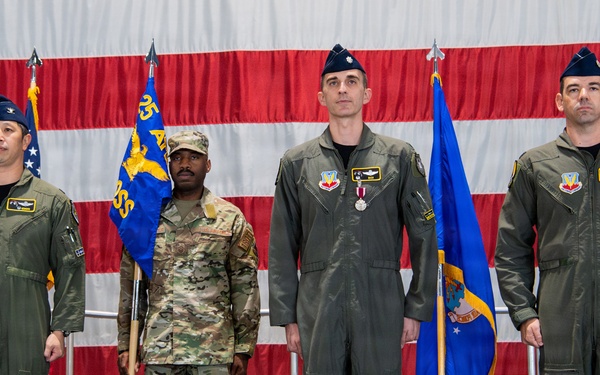 25th Operations Support Squadron Change of Command