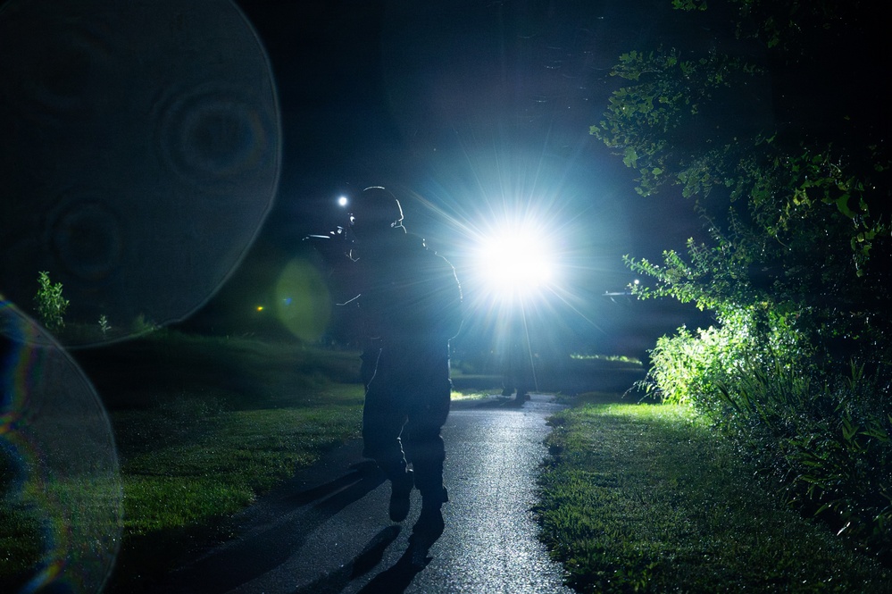 509th LRS Airmen sharpen their ground combat skills during a field training exercise