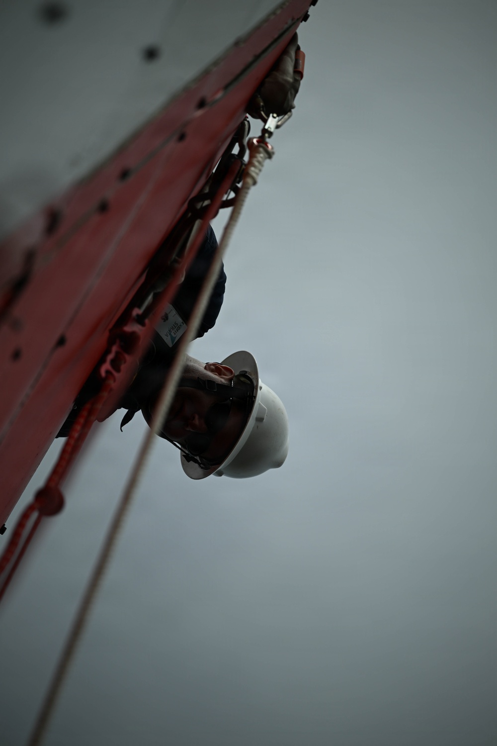 Coast Guard conducts maintenance on Lake Michigan near Green Bay, Wisconsin