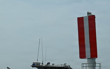 Coast Guard conducts maintenance on Lake Michigan near Green Bay, Wisconsin