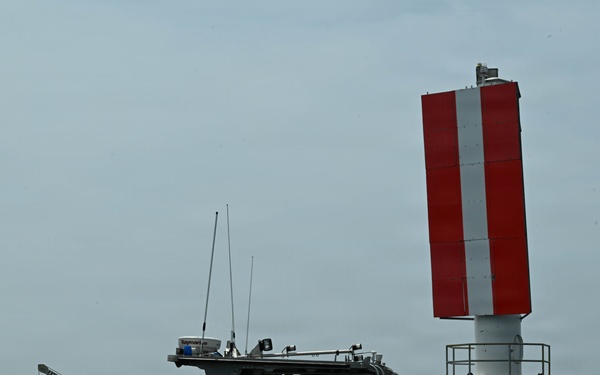 Coast Guard conducts maintenance on Lake Michigan near Green Bay, Wisconsin