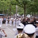 U.S. Navy Band performs in the World Trade Center plaza