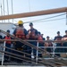 U.S. Coast Guard Cutter Eagle Departs New York During Sail250 Parade of Sail