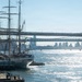 U.S. Coast Guard Cutter Eagle Departs New York During Sail250 Parade of Sail