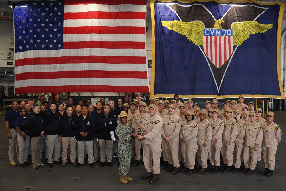 USS Carl Vinson (CVN 70) conducts routine operations