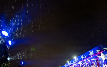 America’s 250th Birthday Pentagon Light Display