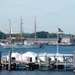 U.S. Coast Guard Cutter Eagle Departs New York During Sail250 Parade of Sail