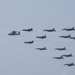 U.S. Navy Warships and Aircraft Transit Arabian Sea