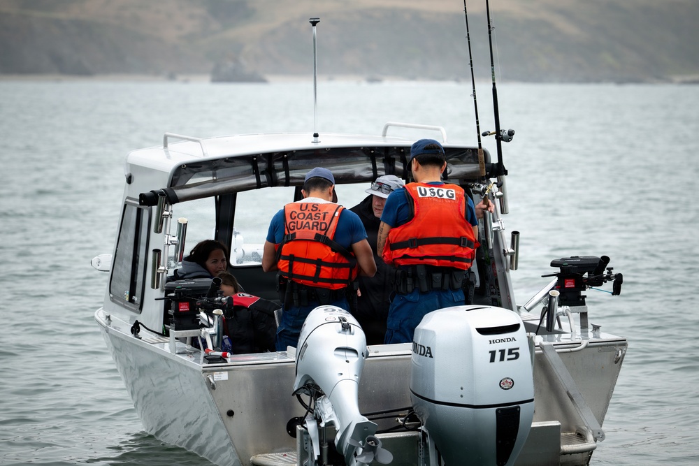 Coast Guard Station Bodega Bay conducts law enforcement patrols for Operation Dry Water