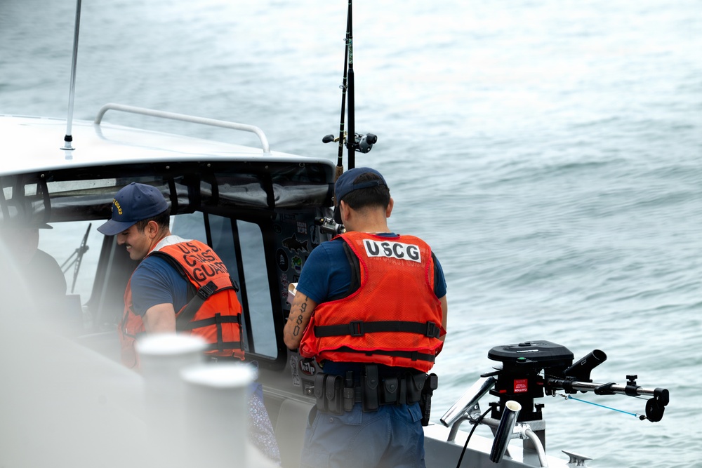 Coast Guard Station Bodega Bay conducts law enforcement patrols for Operation Dry Water
