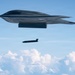 A U.S. Air Force B-2 Stealth Bomber deploys an AGM-158C Long Range Anti-Ship Missile to support Valiant Shield 2026